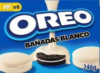 GALLETAS OREO BAÑADAS BLANCO
