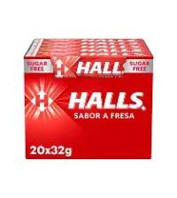 Caramelos Halls Fresa Sin Azúcar