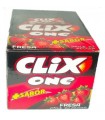 Chicle clix fresa 200 unidades